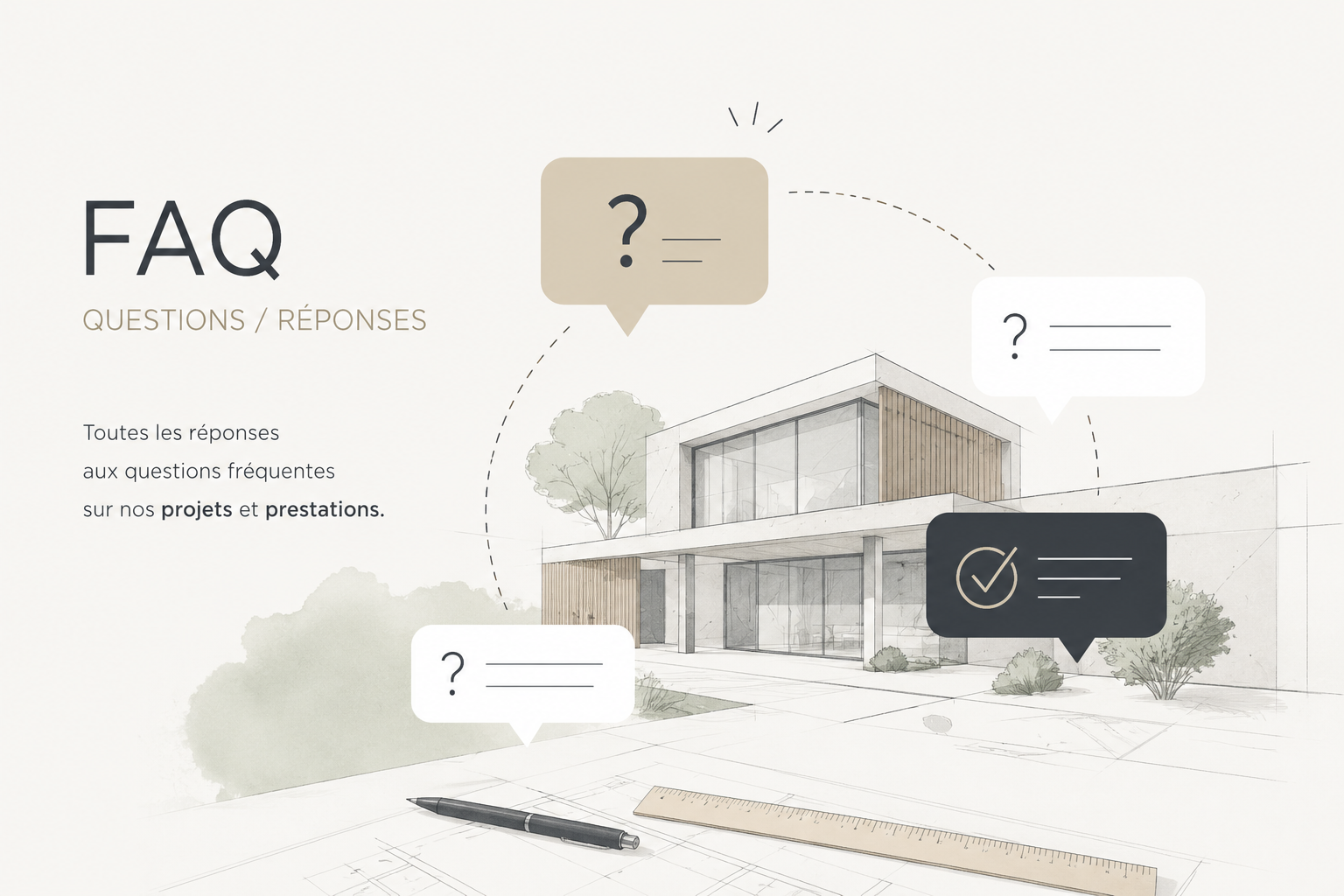 FAQ — questions et réponses sur nos projets et prestations